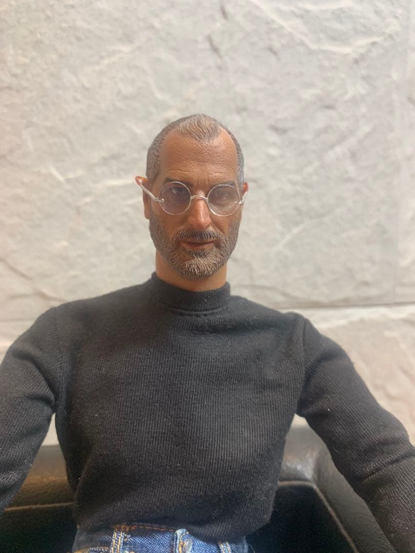 【21時まで当日発送】スティーブ・ジョブズ　リアルフィギュア