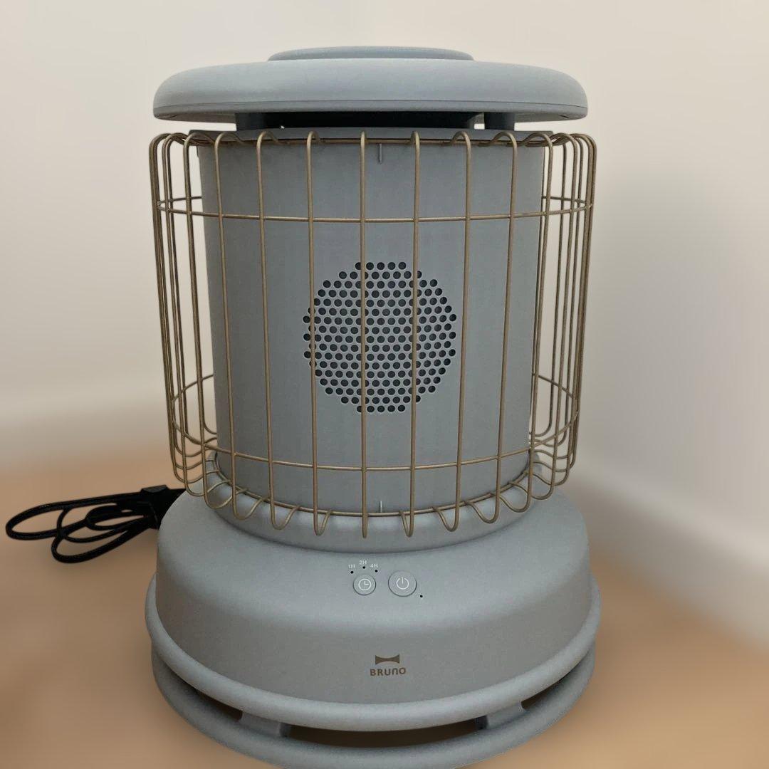 BRUNO ファンヒーターClassicStove BOE100 AshBlue