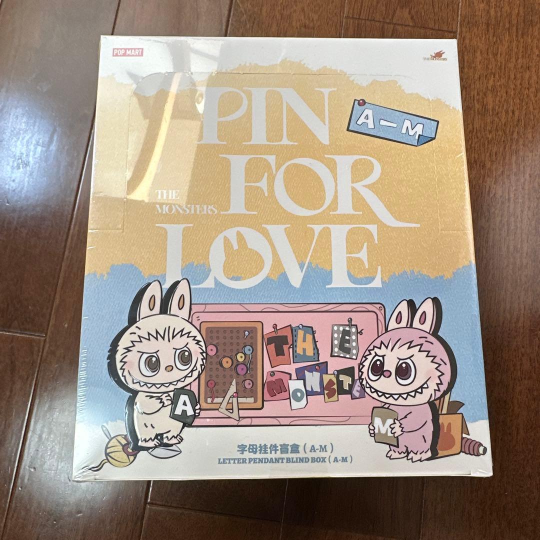 f*o様 [新品未開封]ラブブ PIN FOR LOVE [A-M]イニシャルチ