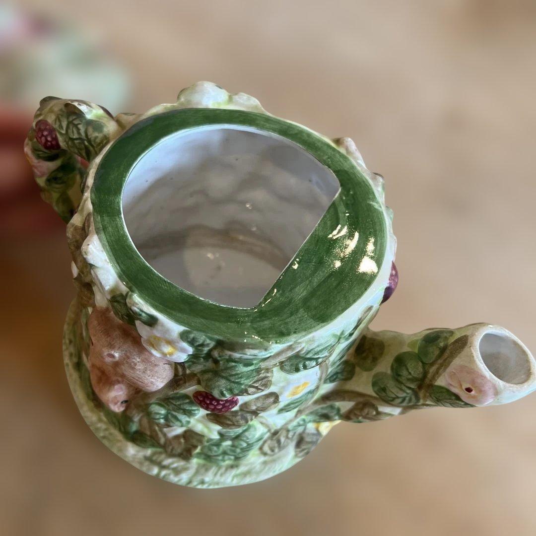 英国ヴィンテージヴィレッジコレクターズティーポット