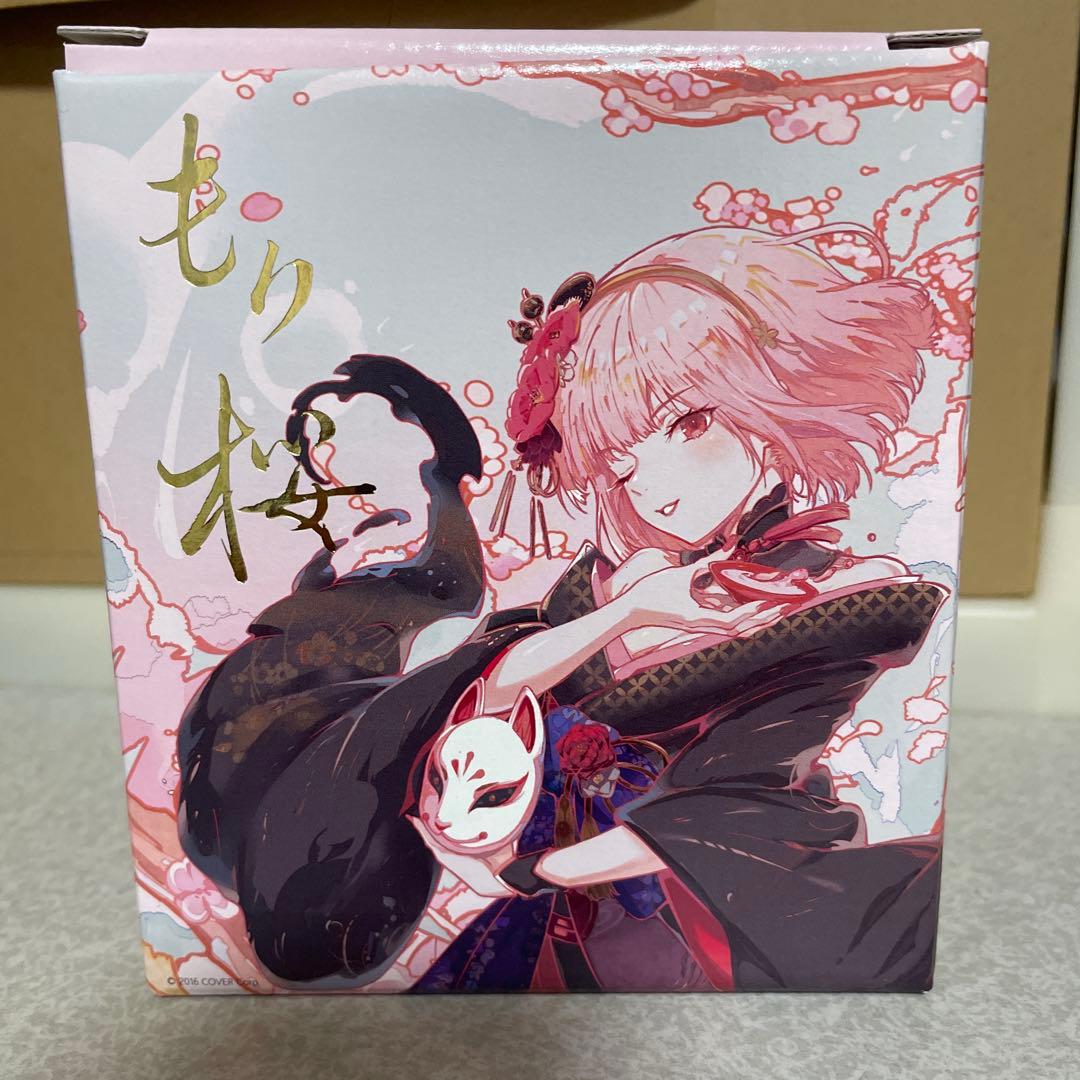 G*U様 森カリオペホロライブ もり桜 コラボリキュール一輪花缶バッジ 弘前限定