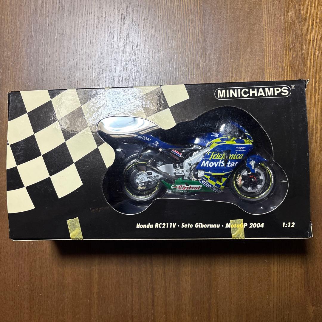 【かな】ミニチャンプス　オートバイ　1/12 フィギュア4個セット