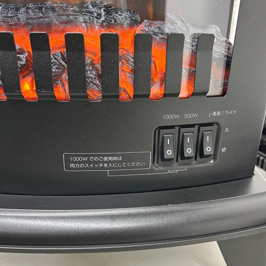 2021年製　ニトリ　暖炉型ファンヒーター　BLT−999B−8-BK