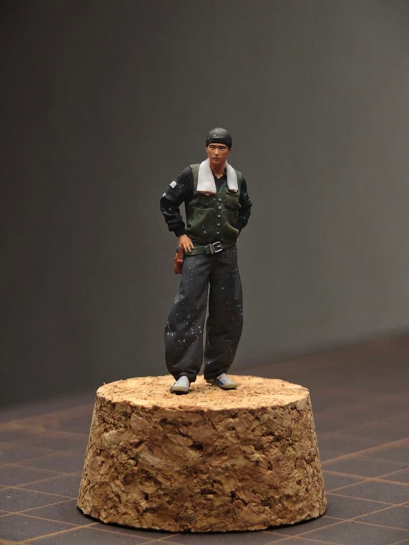 yuki  1/64 精密手塗り 職人系 人物フィギュア ストリート職人