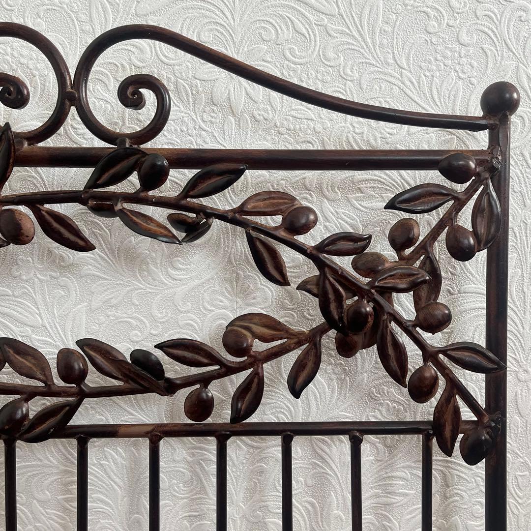 アイアン製 葉 オリーブ