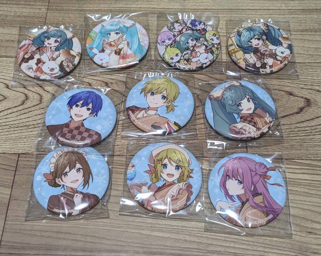 雪ミク2024缶バッジ(10種類)