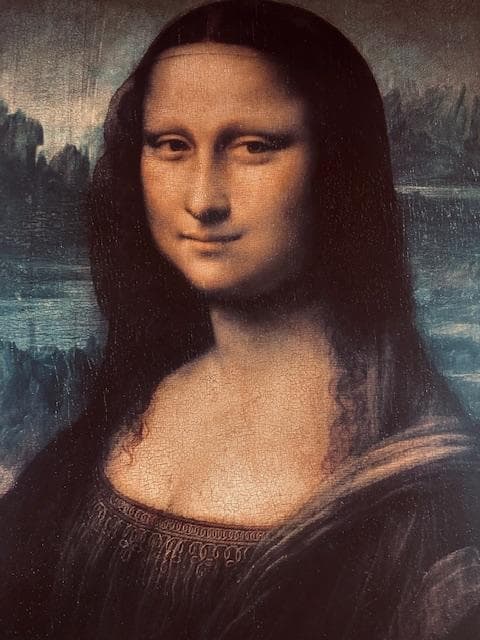 額装品/モナリザ（レオナルド ダ ヴィンチ）アートポスター