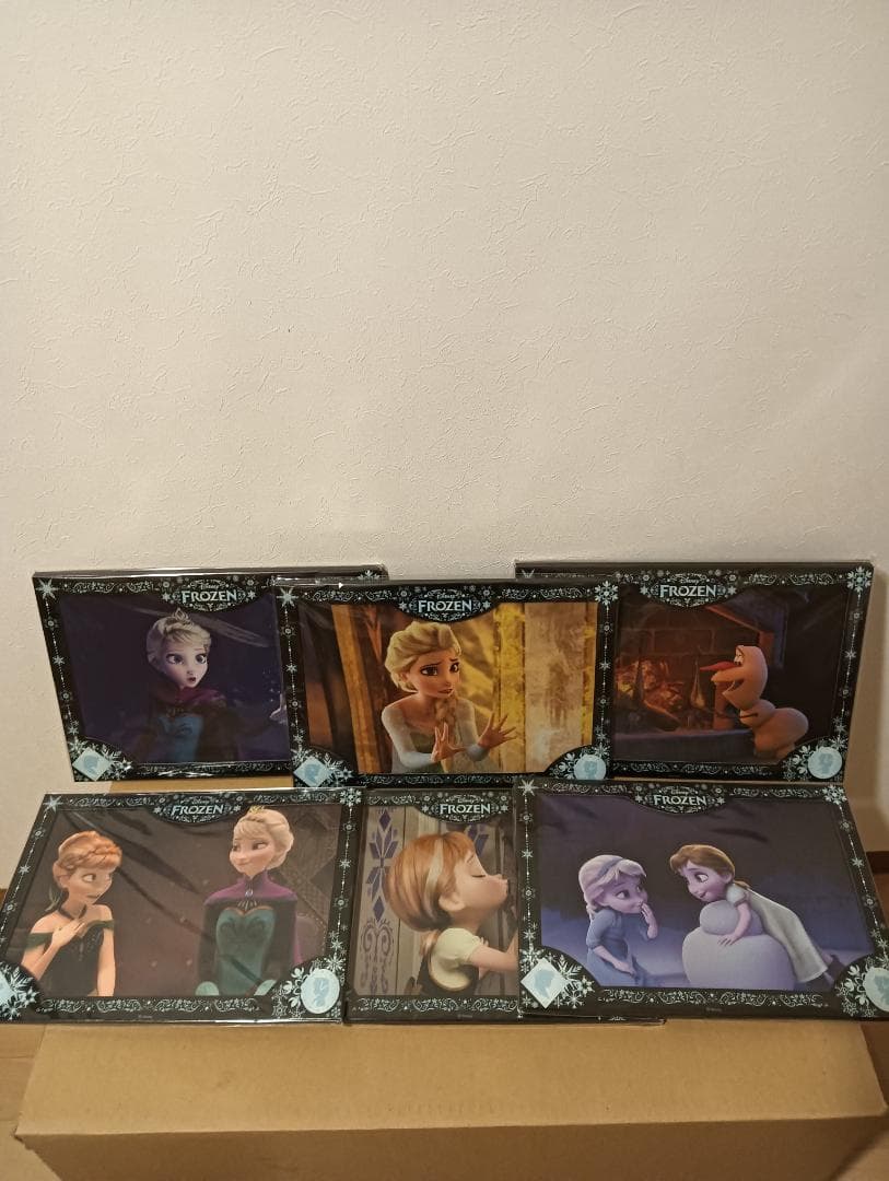 【新品未使用】アナと雪の女王 ポスター 全10種 ホログラム シネマコレクション