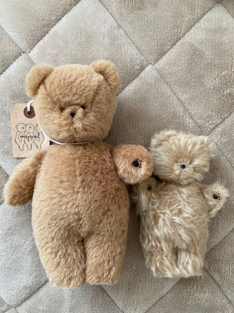 おまふく様　ぬいぐるみ 2体セット ベージュ