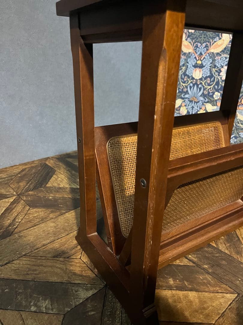 Shin＊maruni マガジンラック 地中海シリーズ サイドテーブル