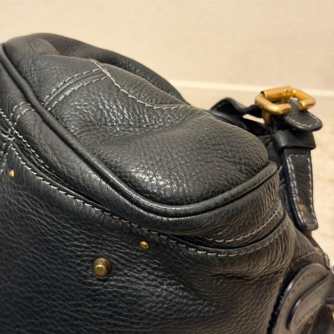 【廃盤・美品】Chloé　クロエ　パディントン　ミィディアム　ブラック　黒　人気
