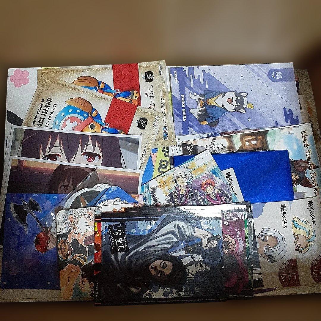 アニメ・マンガ・キャラクター　紙類　紙系　紙雑貨　大量　まとめ売り　　大