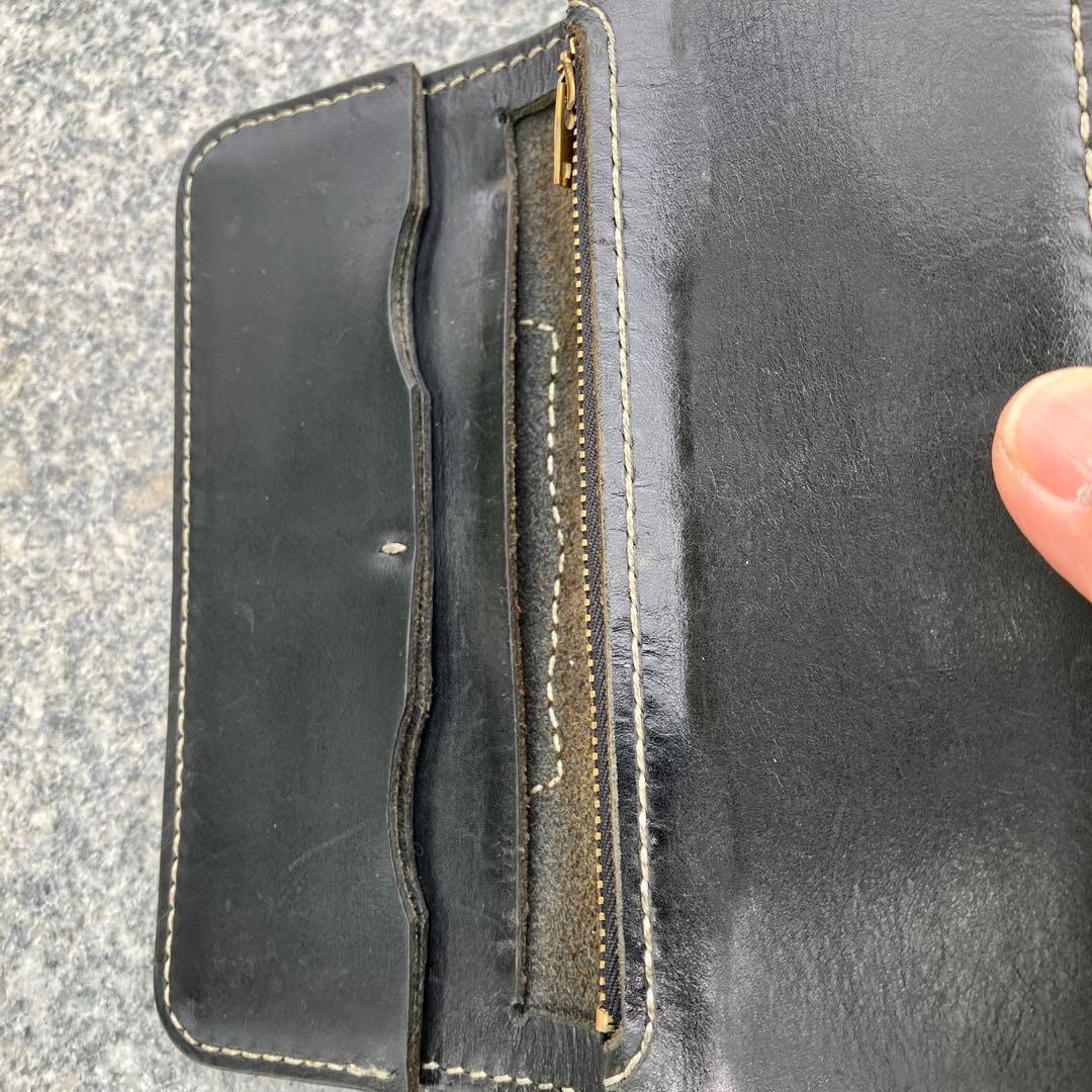 パイソン×スティングレイ　レザー バイカー　ウォレット　特注　アイアンクロス