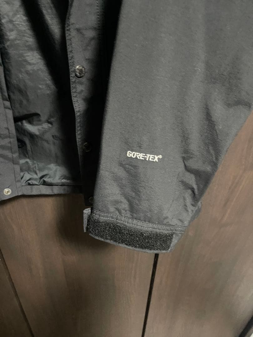 【希少】ザノースフェイス　マウンテンライトジャケット　黒　刺繍　np11834