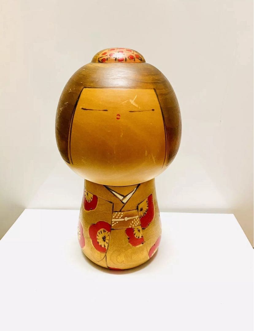 中古　こけし　人形　日本　木製　東亜　コレクション　アンティーク　美術品 Q