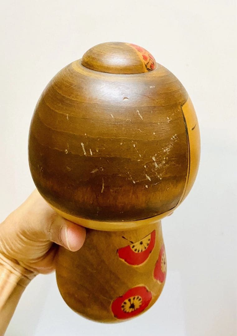 中古　こけし　人形　日本　木製　東亜　コレクション　アンティーク　美術品 Q