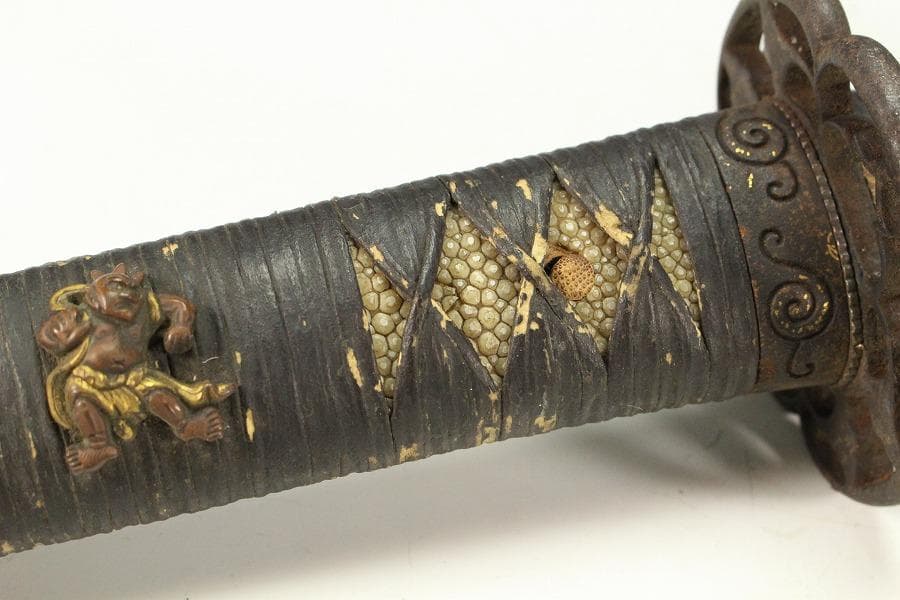 武具甲冑 日本刀 時代 拵 装具 模造刀(K-YC461)