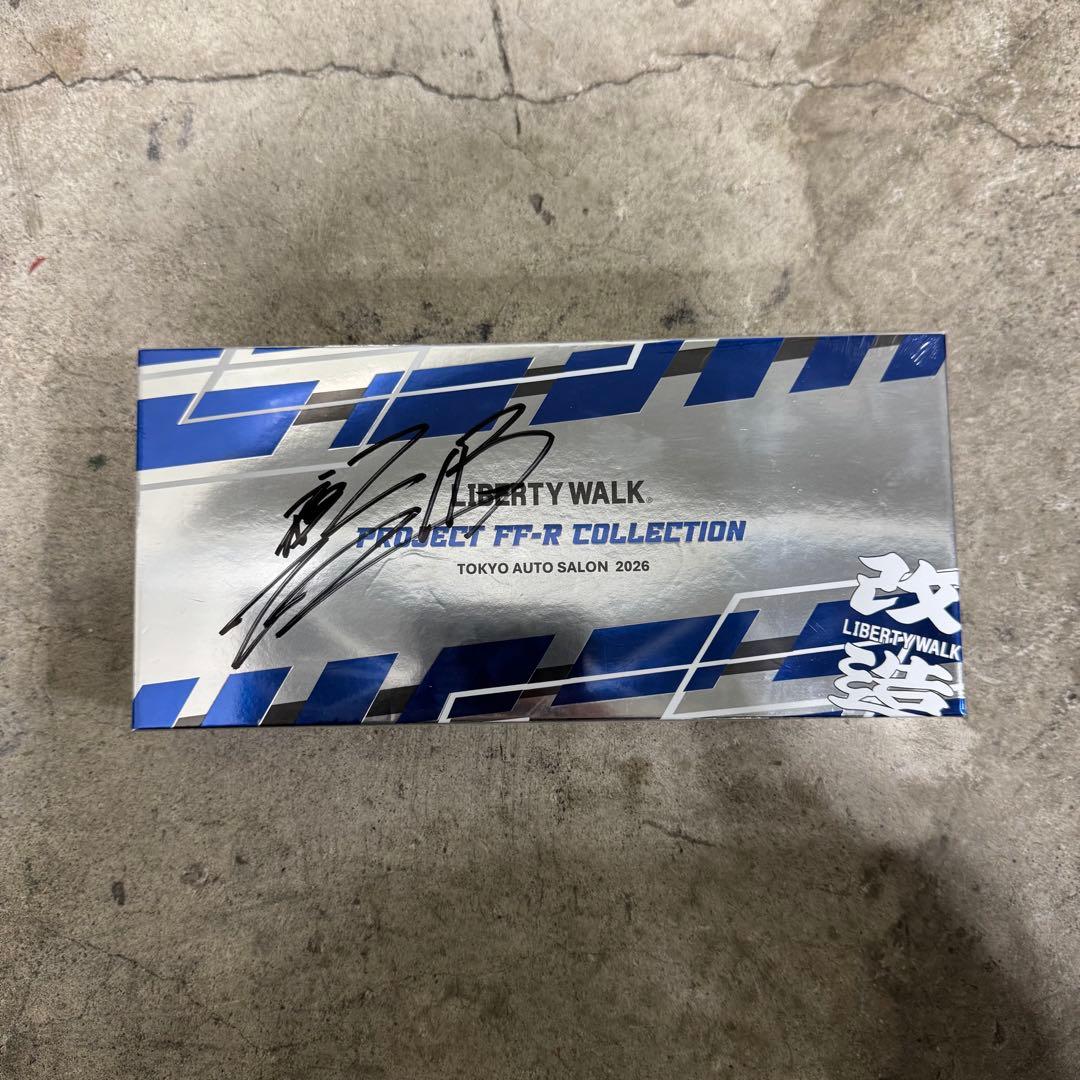 東京オートサロン2026 リバティウォーク mini gt 加藤渉 直筆サイン入
