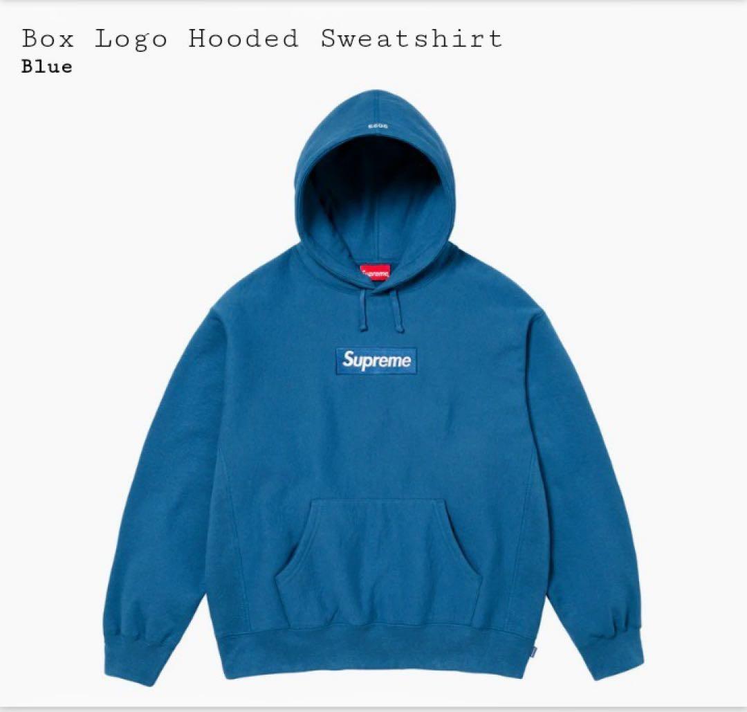 supreme BOX LOGO フーディ
