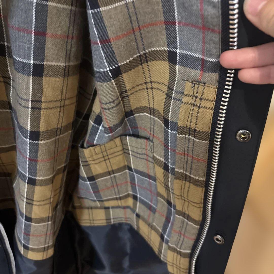 Barbour ネイビー ジャケット 38\"