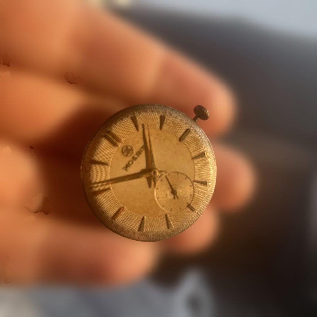 【スイス製】MOERIS アンティーク 懐中時計 手巻き 機械式