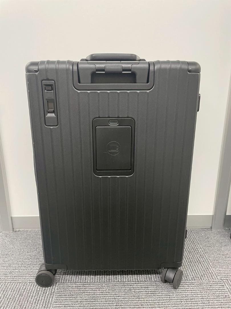 リベティ多機能キャリーケース【マットブラックМサイズ】96