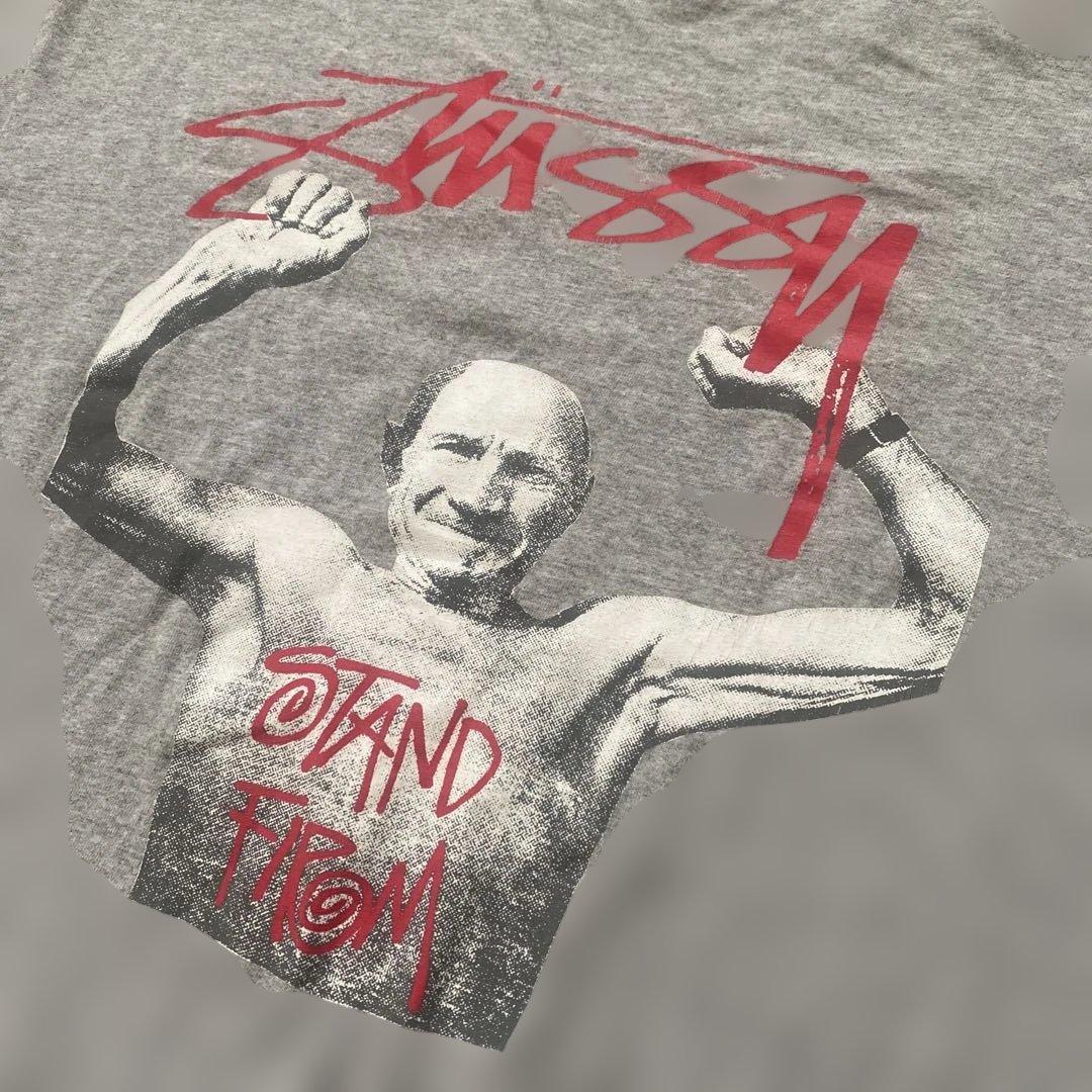 old stussy stand firm tシャツ サイズL