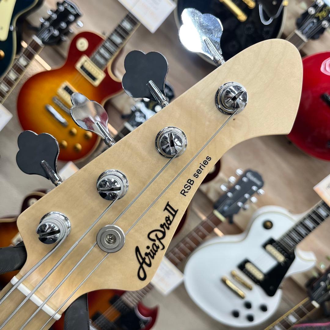 【10784】 Aria pro II ブラック エレキベース