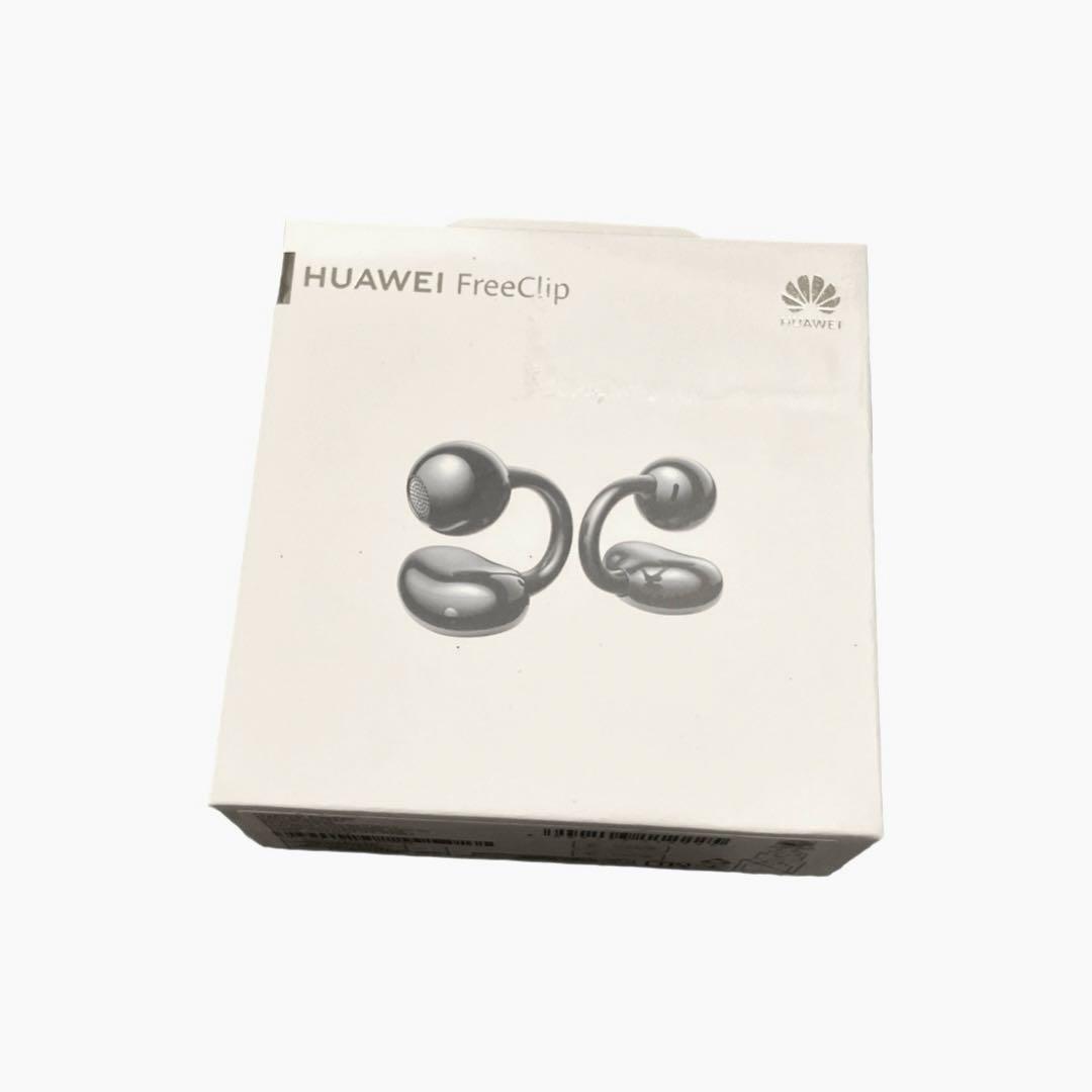 美品★HUAWEI FreeClip ブラック★イヤーカフ型ワイヤレスイヤホン