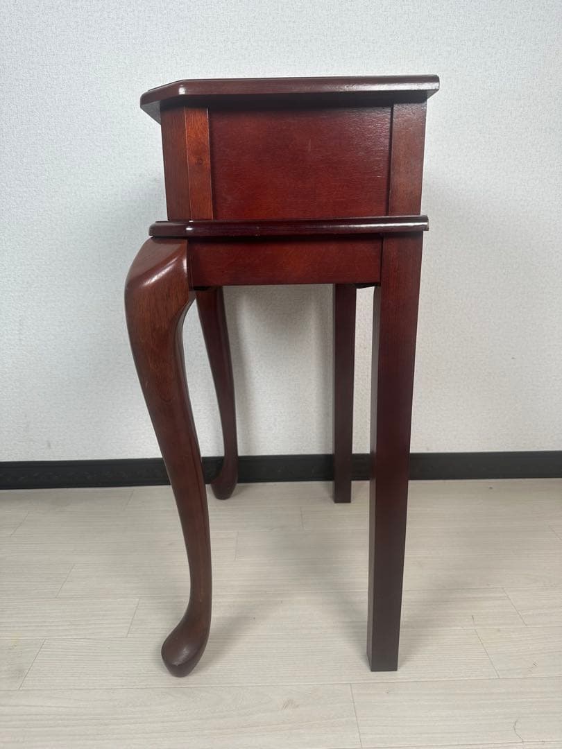 アンティーク家具 コンソール サイドテーブル ナイトテーブル 猫脚 ※i4※