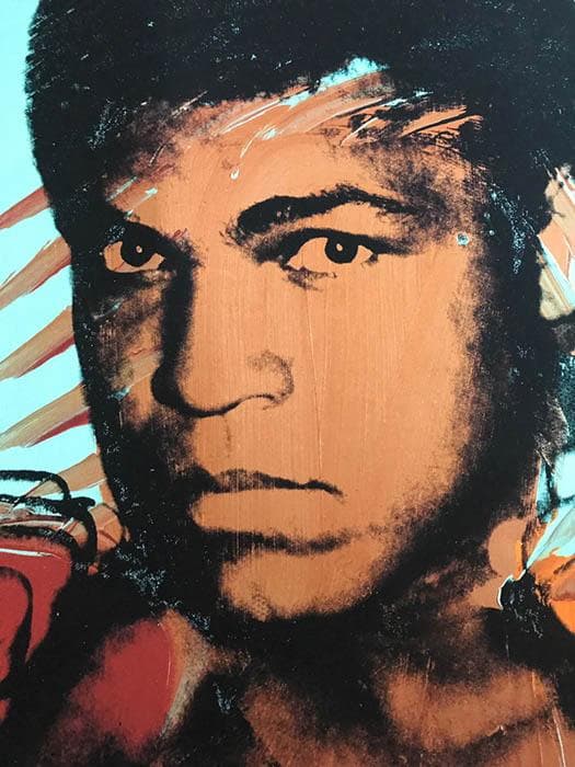 モハメド アリ 1977/アンディ ウォーホル/ポスター