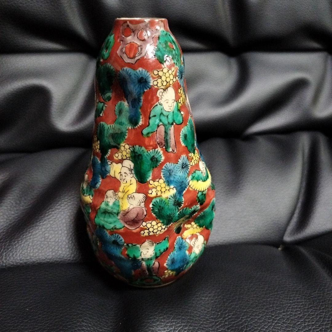 青木木米 一輪挿し 古美術 骨董 アンティーク 花瓶 フラワーベース