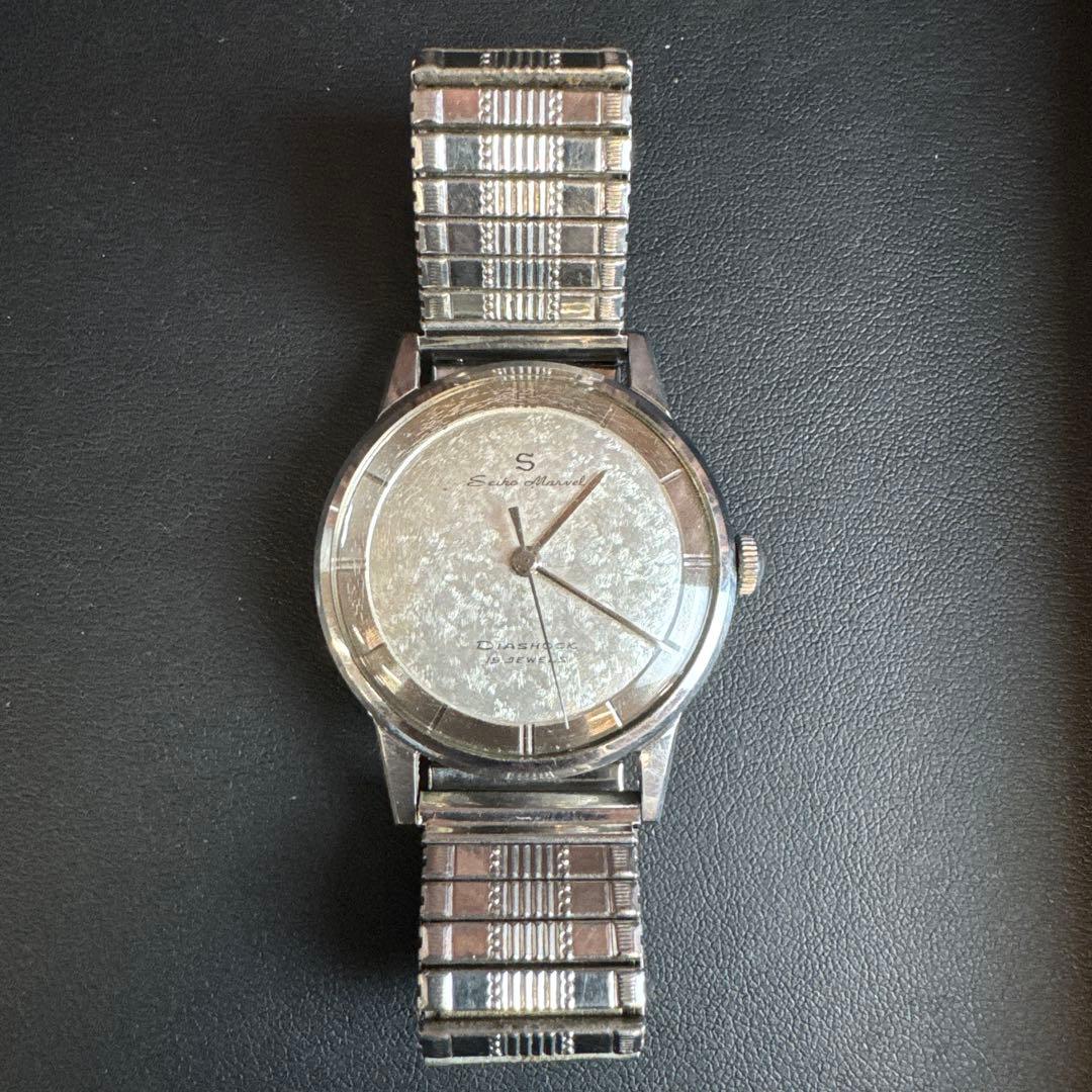 SEIKO Marvel 19JEWELS DIASHOCK J14014 手巻