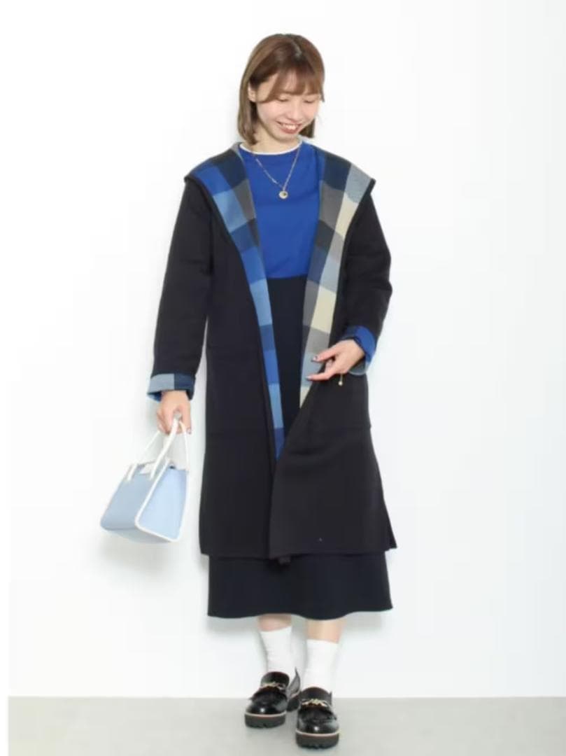 元値36300円　ブルーレーベル・クレストブリッジ　リバーシブルコート