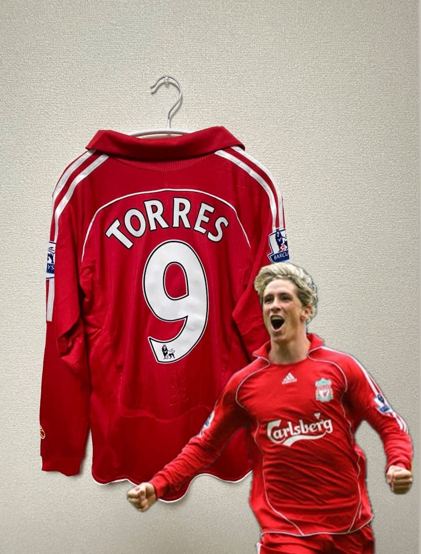 リヴァプール　フェルナンドトーレス オーセンティックユニフォーム　Sサイズ