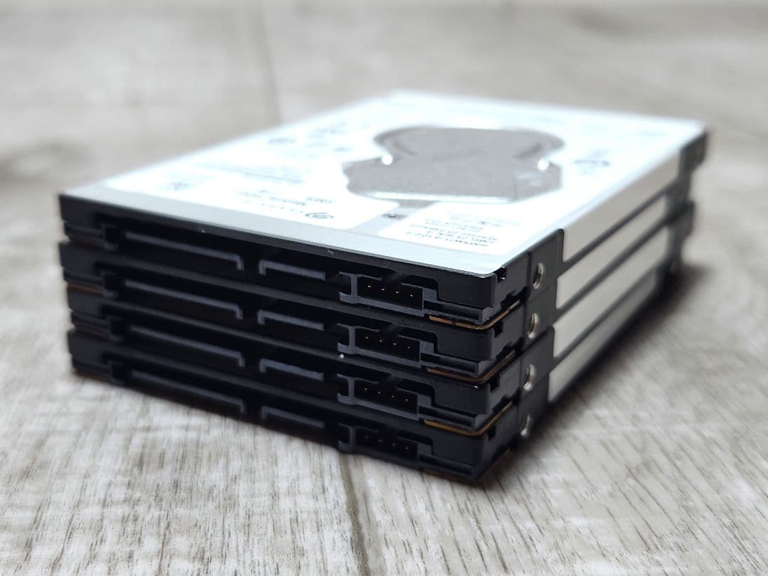 4枚まとめ HDD 2.5インチ 1TB 中古 正常品 SEAGATE