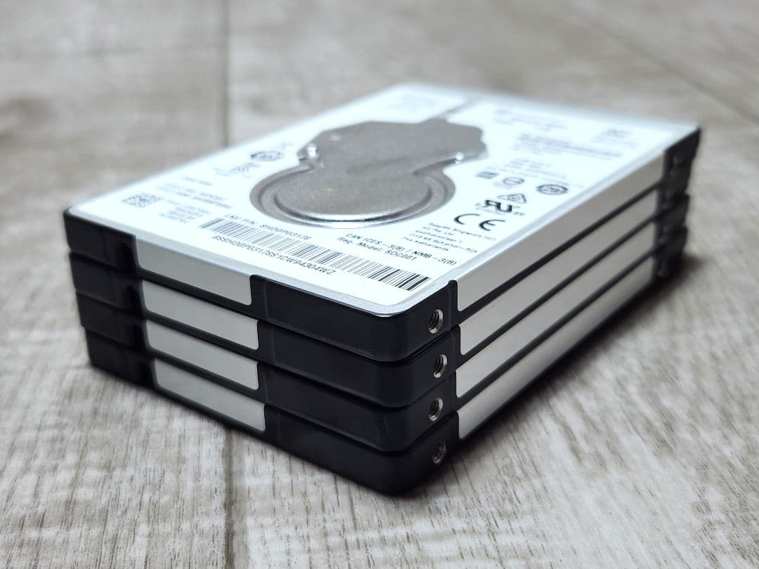 4枚まとめ HDD 2.5インチ 1TB 中古 正常品 SEAGATE