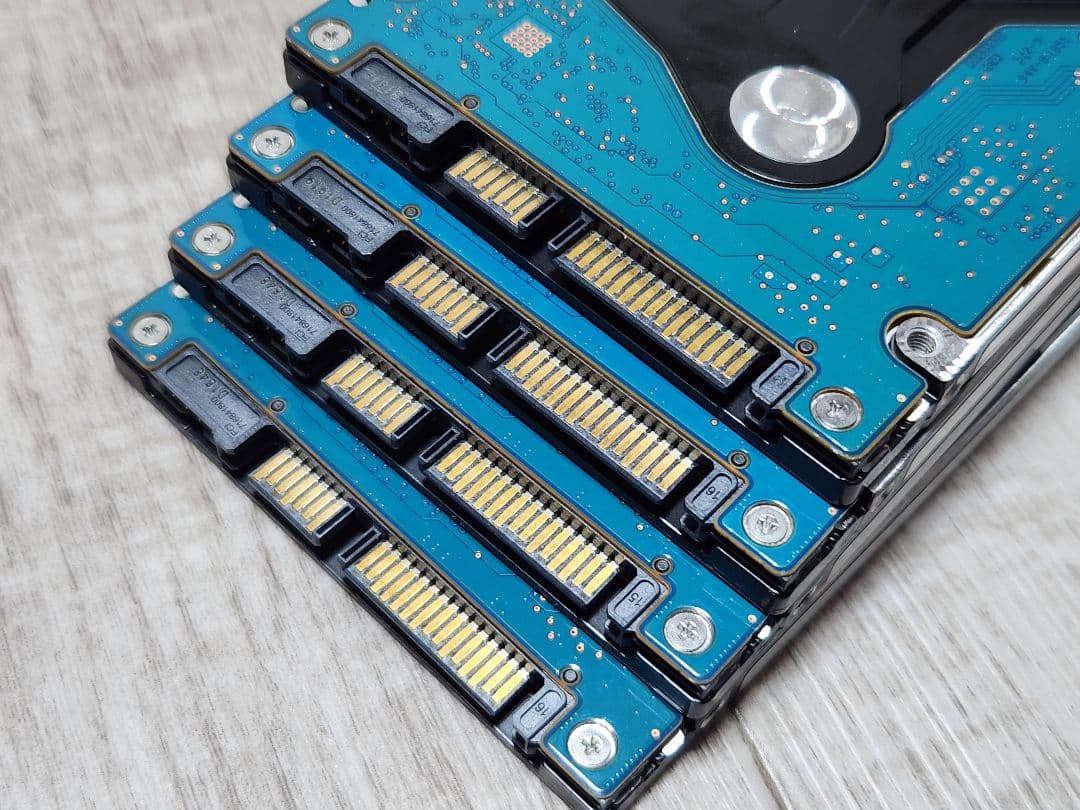 4枚まとめ HDD 2.5インチ 1TB 中古 正常品 SEAGATE