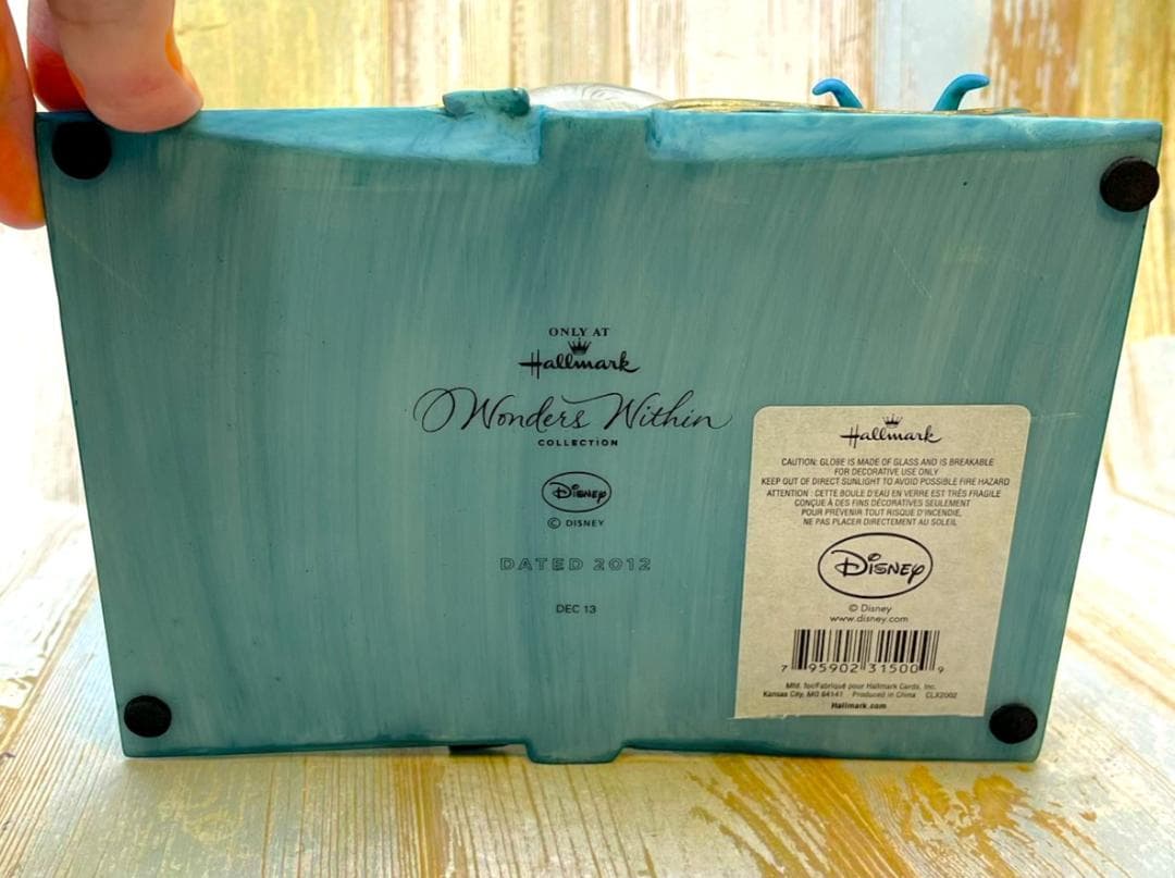 リトル・マーメイド アリエル セバスチャン スノーグローブ フィギュア