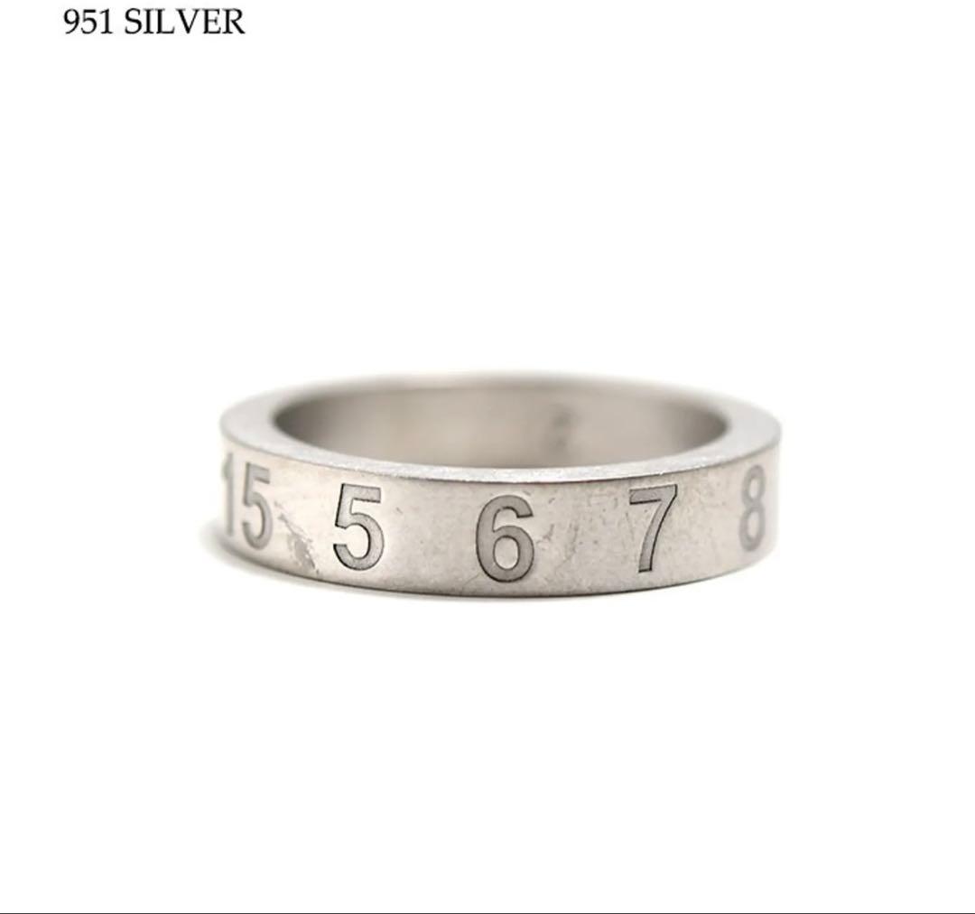 【新品未使用】Maison Margiela ナンバリングリング サイズ1