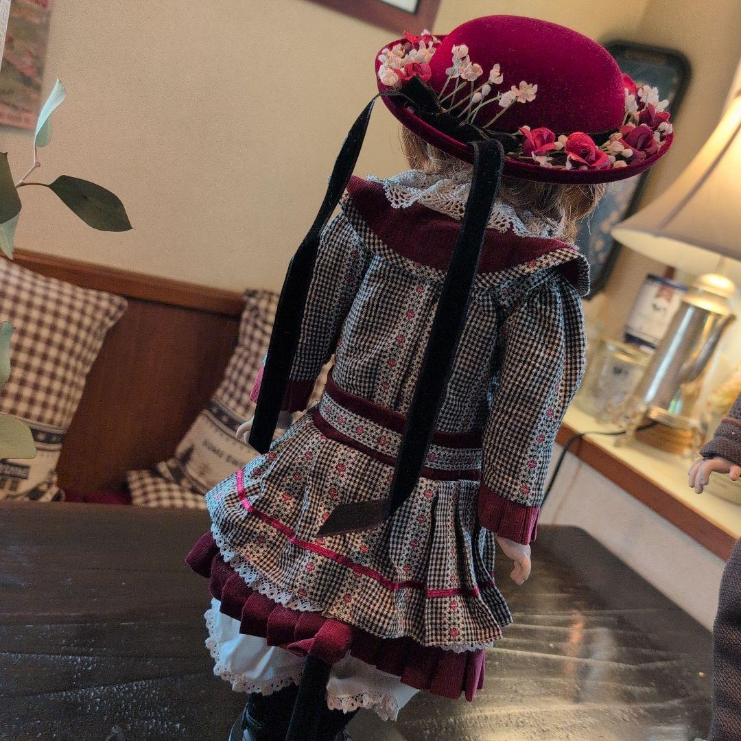 コカ・コーラアンティークペアビスクドール