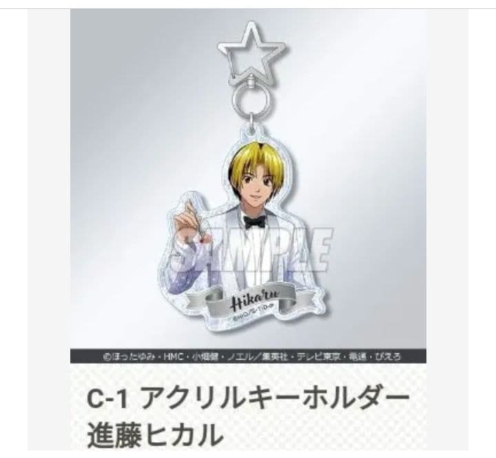 くじ引き堂 ヒカルの碁 アクリルキーホルダー 10種 ヒカル アキラ