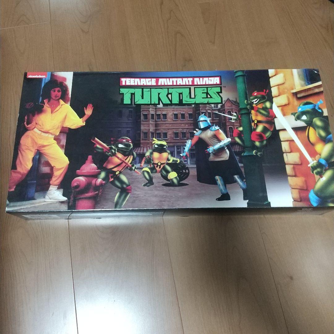 ミュータントタートルズ ボックスセット アーケード アピアランス フィギュア
