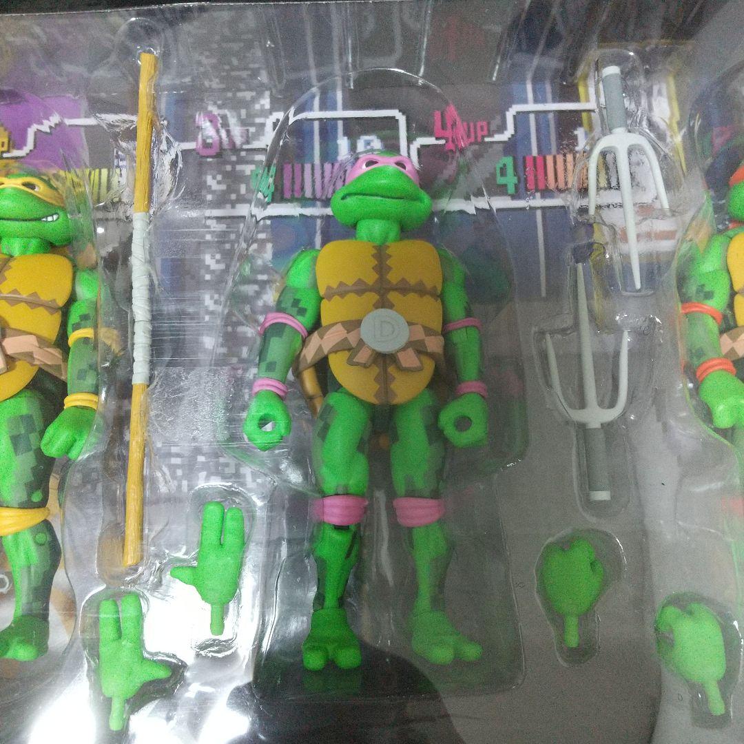 ミュータントタートルズ ボックスセット アーケード アピアランス フィギュア