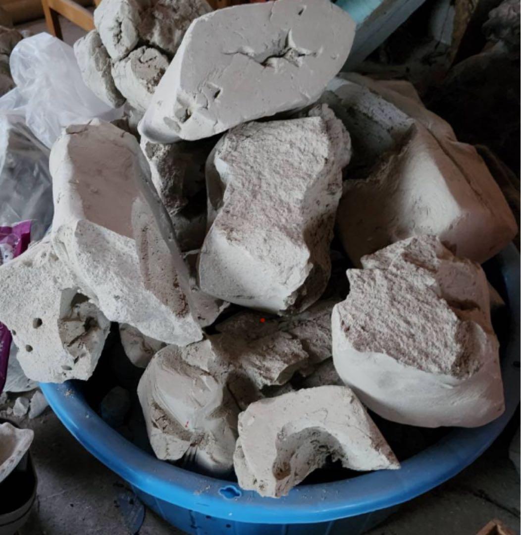 【引取限定】　古信楽 粘土 多治見 粘土 1〜2トン