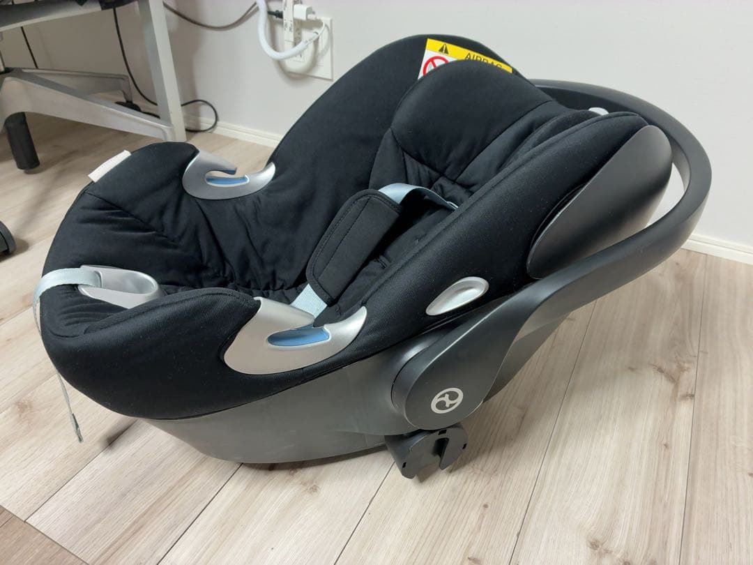 サイベックス aton qブラック ベビーシート 美品