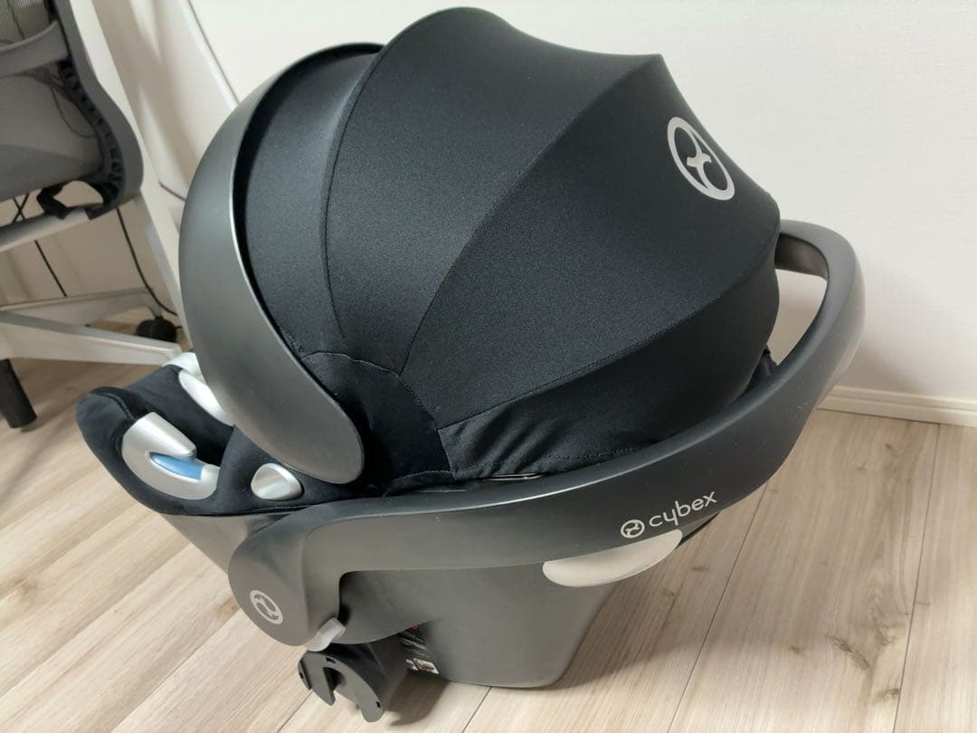 サイベックス aton qブラック ベビーシート 美品