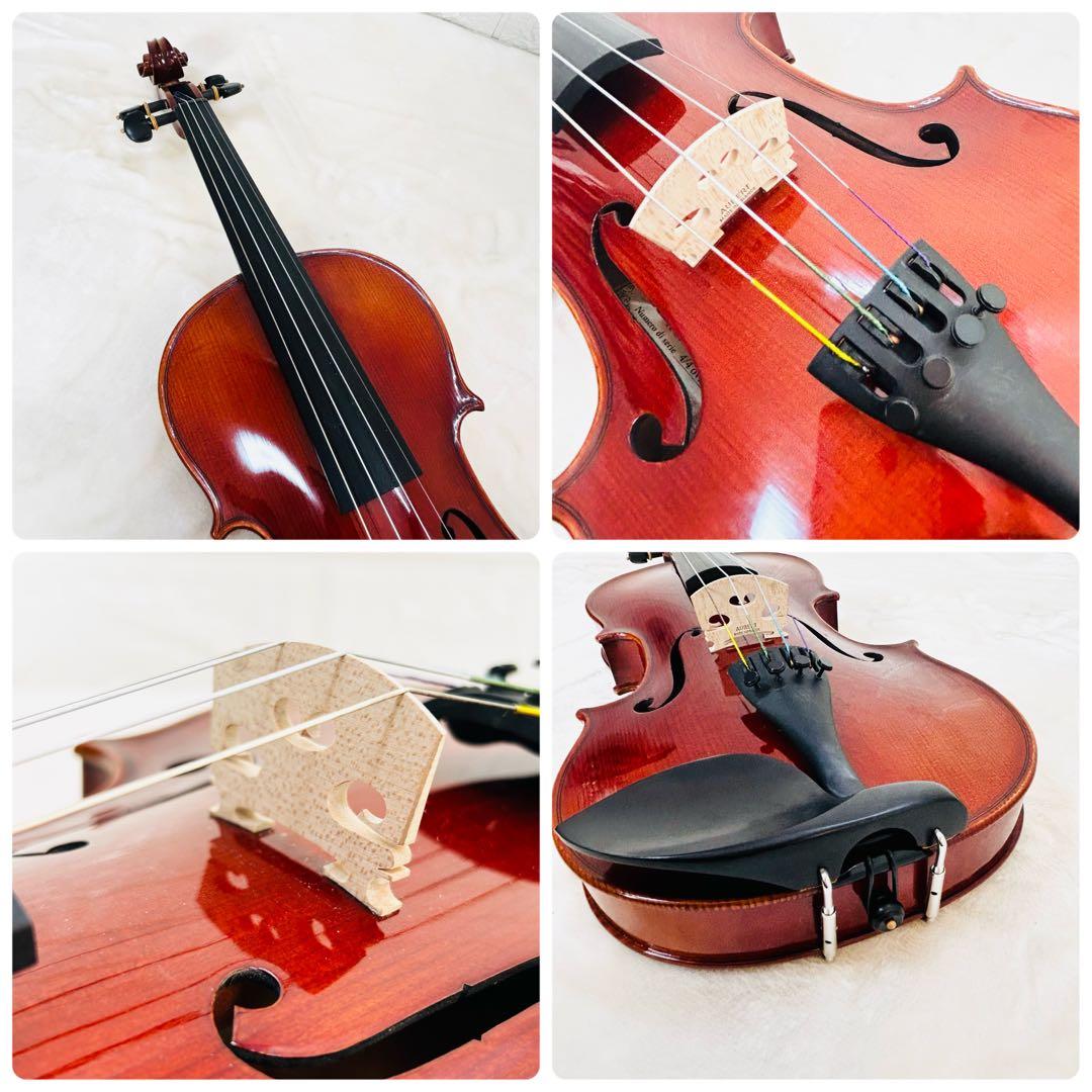 Bella Armonia　バイオリン　OVN02-148　4/4　虎杢目　良品