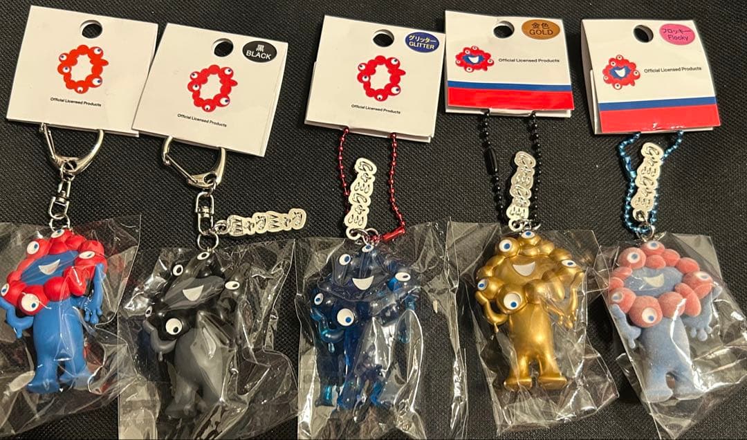 オリジナルキャラクター アクリルキーホルダー 5個セット