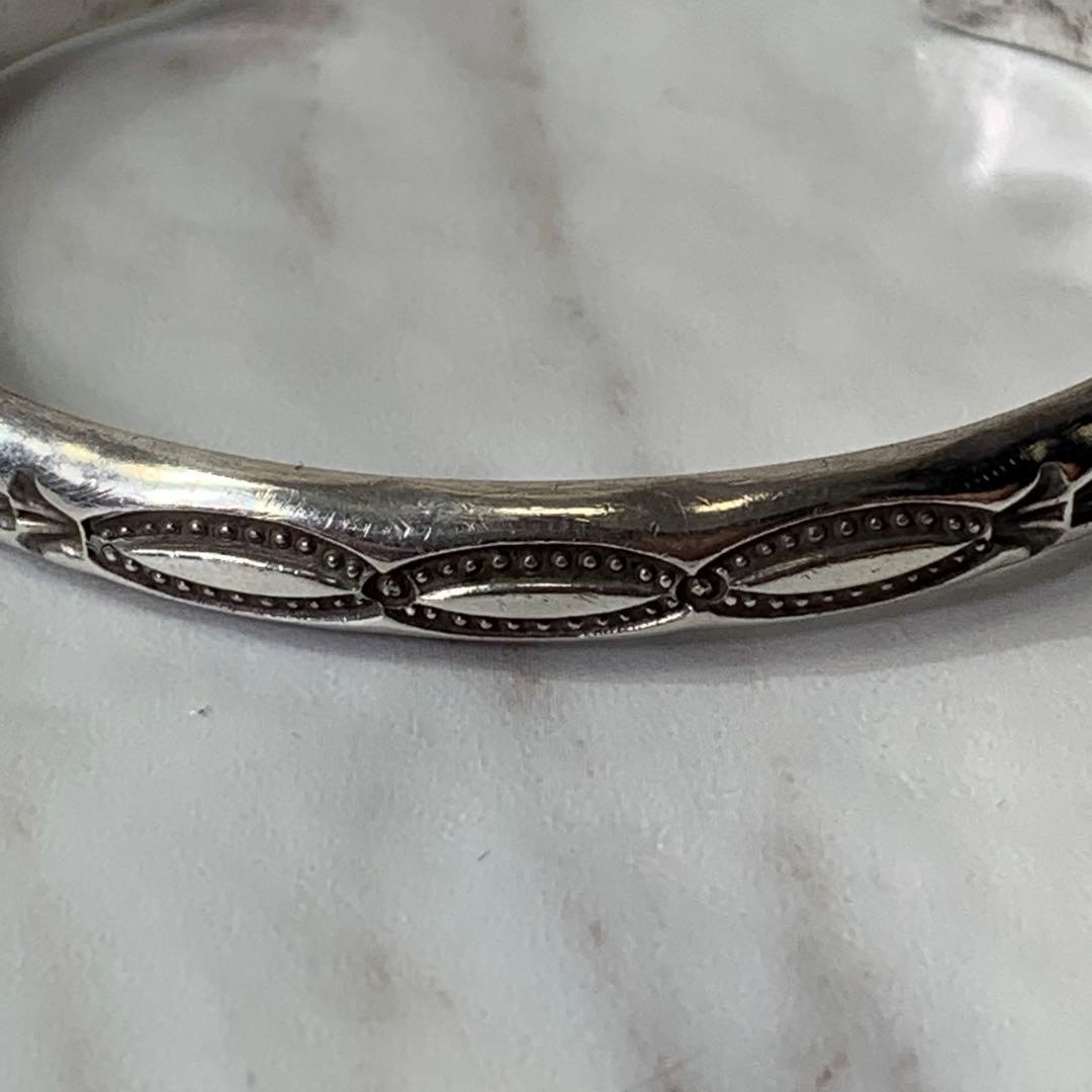 Darrell Cadman バングル Sterling刻印 スタンプ ナバホ族